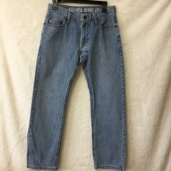 Nautica Light Blue Wash Slim Fit Jeans - Picture 2 of 6